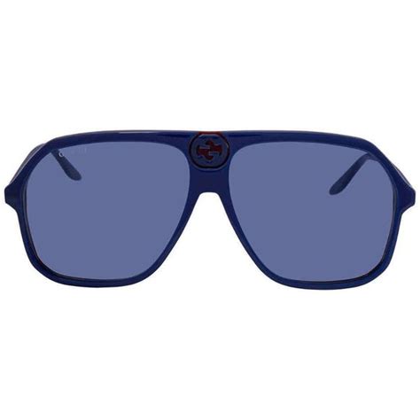 gucci blue men's sunglasses|authentic blue Gucci sunglasses.